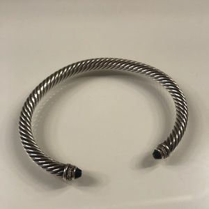 David Yurman Black Onyx Diamond Bracelet